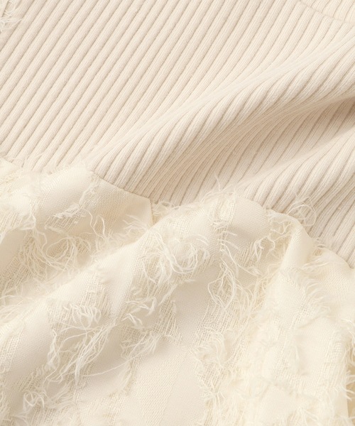 ROPE' PICNIC（ロペピクニック）の「【KIDS/キッズ】ビスチェドッキングカットソー（Tシャツ/カットソー・キッズ・ブラック/キナリ・S/M/L）」の22枚目の写真