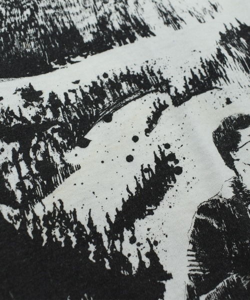 VINTAGE(ヴィンテージ)の「【USED】90’s SCREEN STARS “Wolf&Bike” アニマル Tシャツ(Tシャツ/カットソー・メンズ・ホワイト・X-LARGE)」の4枚目の写真