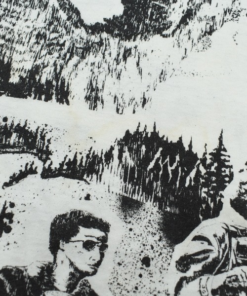VINTAGE(ヴィンテージ)の「【USED】90’s SCREEN STARS “Wolf&Bike” アニマル Tシャツ(Tシャツ/カットソー・メンズ・ホワイト・X-LARGE)」の10枚目の写真