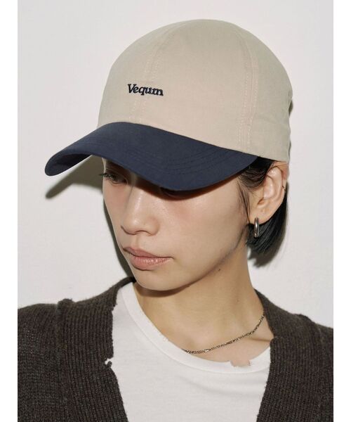 VEQUM（VEQUM）の「【VEQUM】LOGO CAP（キャップ・レディース・ベージュ/ブラック・FREE）」の13枚目の写真