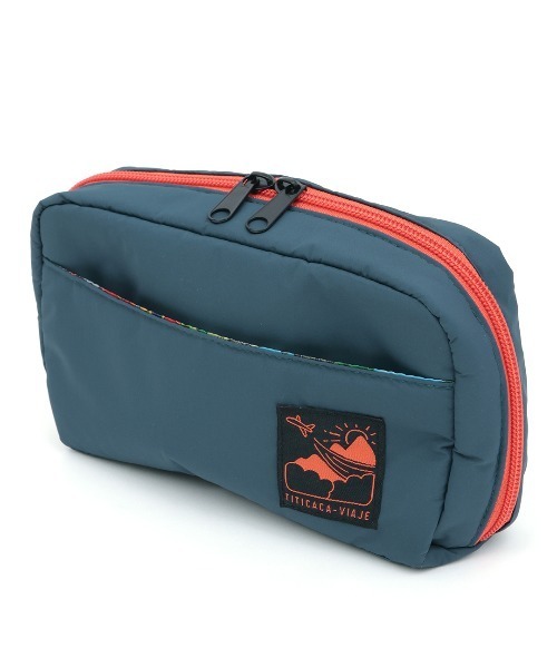 チチカカ（チチカカ）の「トラベルポーチ（ポーチ・レディース・ダークグリーン/ブラック・FREE）」の5枚目の写真