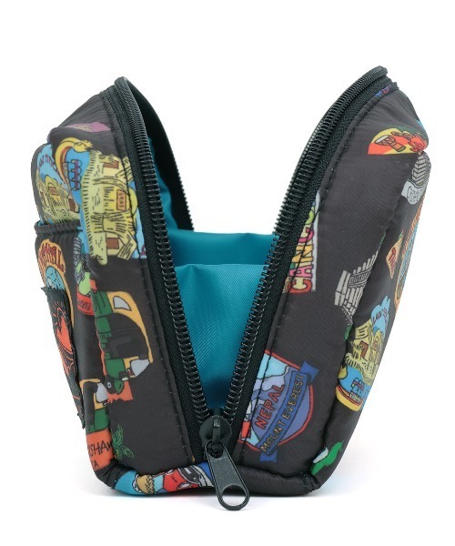 チチカカ（チチカカ）の「トラベルポーチ（ポーチ・レディース・ダークグリーン/ブラック・FREE）」の9枚目の写真