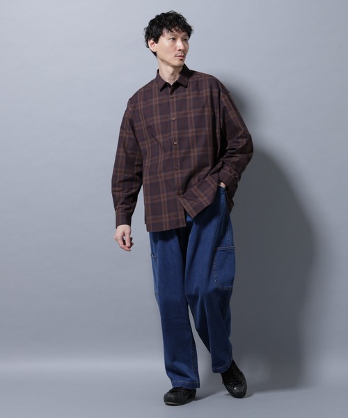 Gramicci（グラミチ）の「Gramicci/別注 CARGO DENIM PANT（デニムパンツ・メンズ・ブラック/インディゴブルー・S/M/L）」の4枚目の写真