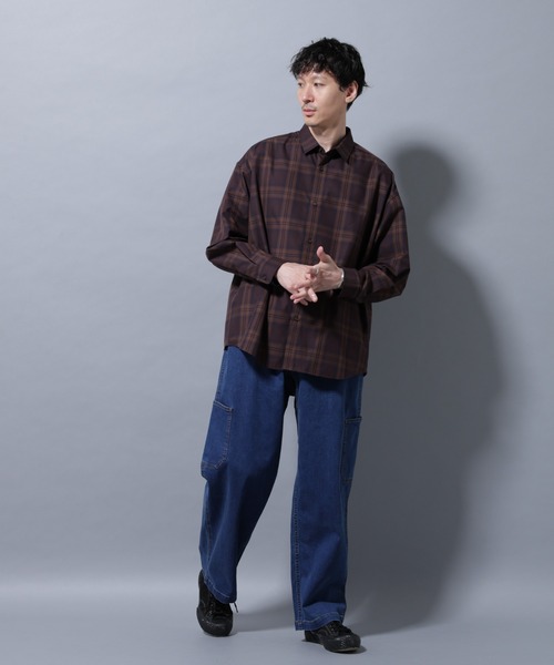 Gramicci（グラミチ）の「Gramicci/別注 CARGO DENIM PANT（デニムパンツ・メンズ・ブラック/インディゴブルー・S/M/L）」の6枚目の写真