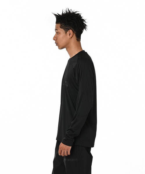 NEW BALANCE（ニューバランス）の「ロングスリーブシャツ（Tシャツ/カットソー・メンズ・ブラック・SMALL/MEDIUM/LARGE/X-LARGE/XX-LARGE）」の4枚目の写真