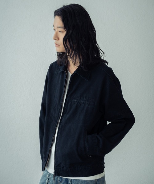 RATTLE TRAP(ラトルトラップ)の「12ozコットンダックデトロイトジャケット(ブルゾン・メンズ・カーキ/ブラック/キャメル・M/L)」の7枚目の写真