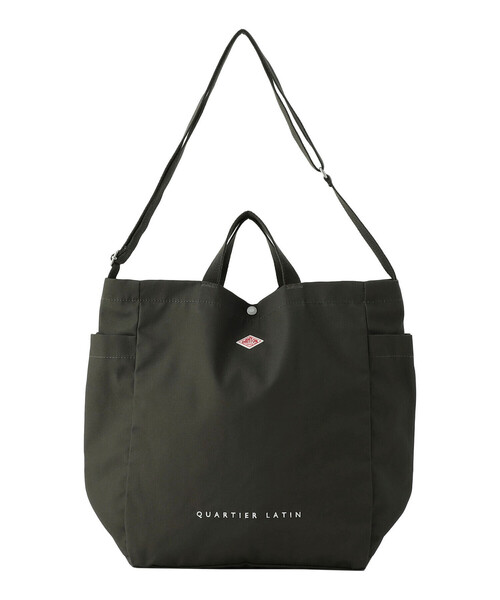 DANTON(ダントン)の「CANVAS 2WAY TOTE BAG〈QUARTIER LATIN〉(トートバッグ・レディース・ベージュ/チャコール/オレンジ/アイボリー/ブラック/ブルー・-)」の9枚目の写真