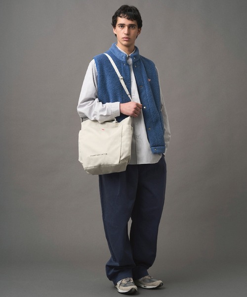 DANTON(ダントン)の「CANVAS 2WAY TOTE BAG〈QUARTIER LATIN〉(トートバッグ・レディース・ベージュ/チャコール/オレンジ/アイボリー/ブラック/ブルー・-)」の18枚目の写真