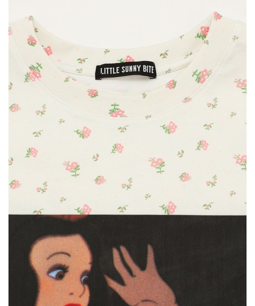 Little sunny bite(リトルサニーバイト)の「【8】【it】【little sunny bite】little sunny bite Disney collection / snow white big tee(Tシャツ/カットソー・レディース・ピンク/ホワイト・SMALL/MEDIUM)」の9枚目の写真