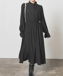 COLZA（コルザ）の「フリルネックワンピース（ワンピース）」