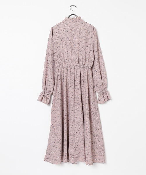 Honeys（ハニーズ）の「フリルネックワンピース（ワンピース・レディース・ブラック/ピンク系その他/ブラウン系その他・S/M/LL/L/3L）」の16枚目の写真