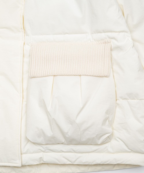padding rib blouson/中綿リブブルゾン（ダウンジャケット/コート