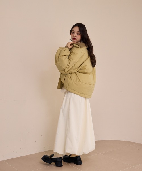 新品未使用 padding rib blouson 中綿リブブルゾン Sサイズ padding rib blouson/中綿リブブルゾン（ダウンジャケット/コート