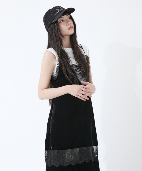 tanakadaisuke キャップ tanakadaisuke/タナカダイスケ】《STUDIOUS別注》China ribbon