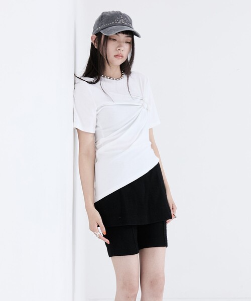 tanakadaisuke(タナカダイスケ)の「【tanakadaisuke/タナカダイスケ】silver metal tiara cap/シルバーメタルティアラキャップ(キャップ・レディース・ブラック/グレー・FREE)」の16枚目の写真