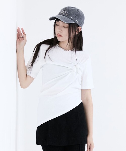 tanakadaisuke(タナカダイスケ)の「【tanakadaisuke/タナカダイスケ】silver metal tiara cap/シルバーメタルティアラキャップ(キャップ・レディース・ブラック/グレー・FREE)」の17枚目の写真