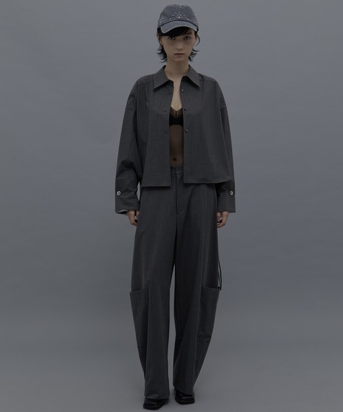 tanakadaisuke スパンコールキャップ　グレー tanakadaisuke（タナカダイスケ）の「【tanakadaisuke/タナカダイスケ