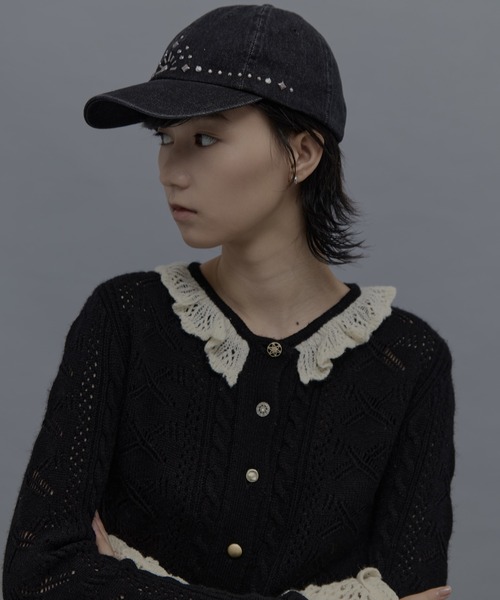 tanakadaisuke/タナカダイスケ】silver metal tiara cap/シルバー