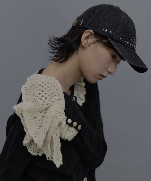 tanakadaisuke/タナカダイスケ】silver metal tiara cap/シルバー