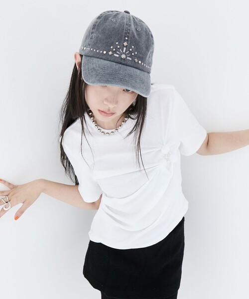 tanakadaisuke スパンコールキャップ　グレー LOVE cap Punk grey – tanakadaisuke