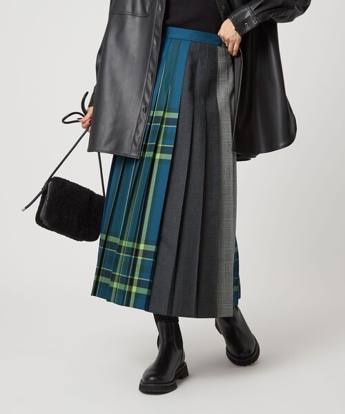 別注】＜O'NEIL of DUBLIN＞Patch80 プリーツスカート（スカート