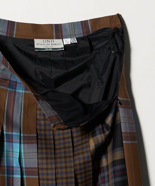 セール】【別注】＜O'NEIL of DUBLIN＞Patch80 プリーツスカート