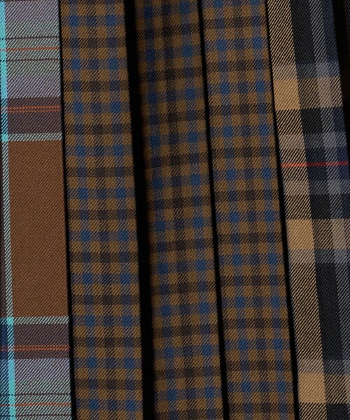 O'NEIL of DUBLIN(オニールオブダブリン)の「【別注】<O'NEIL of DUBLIN>Patch80 プリーツスカート(スカート・レディース・コバルトブルー/ブラウン系/グレー系・36/38)」の11枚目の写真