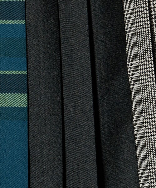 O'NEIL of DUBLIN(オニールオブダブリン)の「【別注】<O'NEIL of DUBLIN>Patch80 プリーツスカート(スカート・レディース・コバルトブルー/ブラウン系/グレー系・36/38)」の7枚目の写真