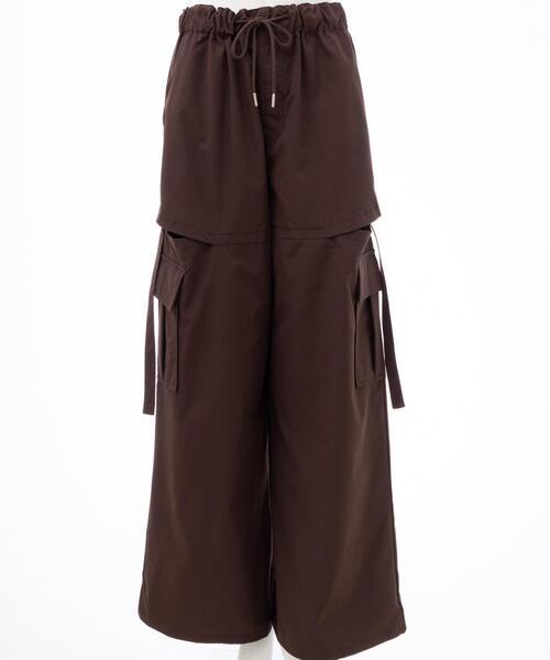 INGNI(イング)の「サイドスリットカーゴパンツ(カーゴパンツ・レディース・ブラック/グレー/カーキ/ブラウン・FREE)」の17枚目の写真