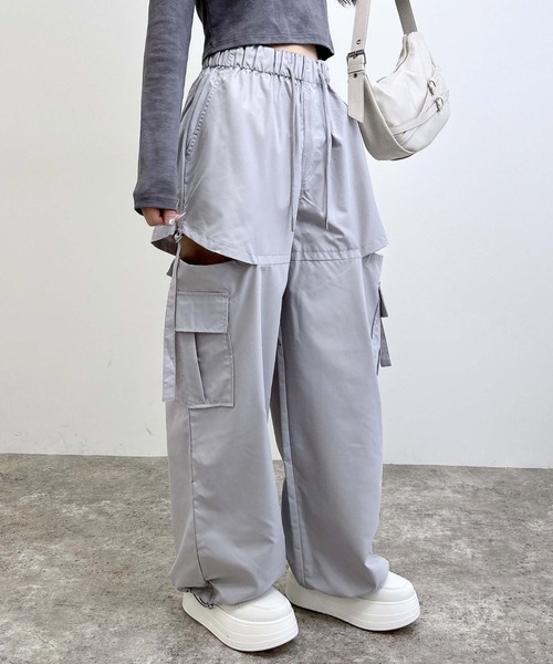 サイドスリットカーゴパンツ（カーゴパンツ）｜INGNI（イング