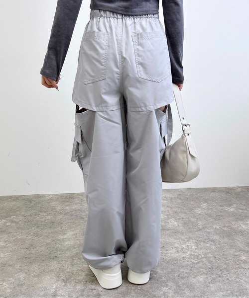 INGNI(イング)の「サイドスリットカーゴパンツ(カーゴパンツ・レディース・ブラック/グレー/カーキ/ブラウン・FREE)」の10枚目の写真