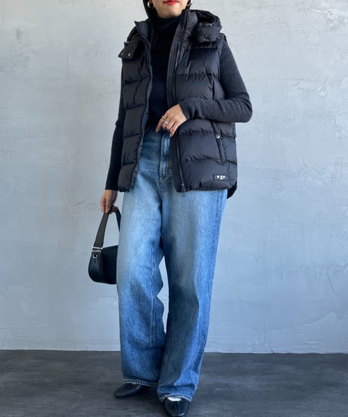 TATRAS/タトラス] POSEIDONE フードダウンベスト（ダウンベスト