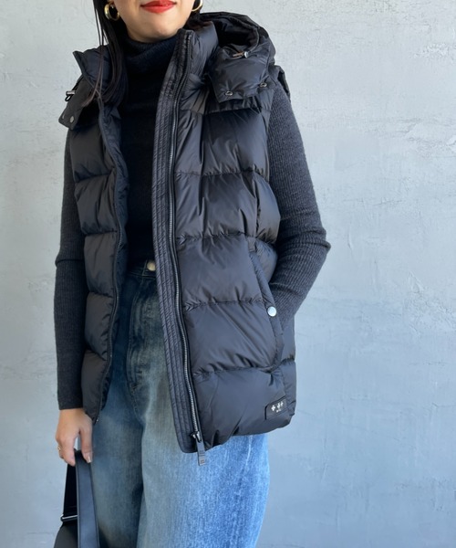 TATRAS/タトラス] POSEIDONE フードダウンベスト（ダウンベスト