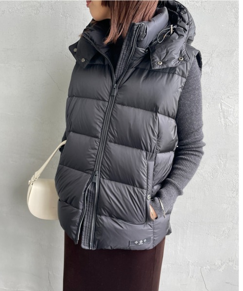 TATRAS/タトラス] POSEIDONE フードダウンベスト（ダウンベスト