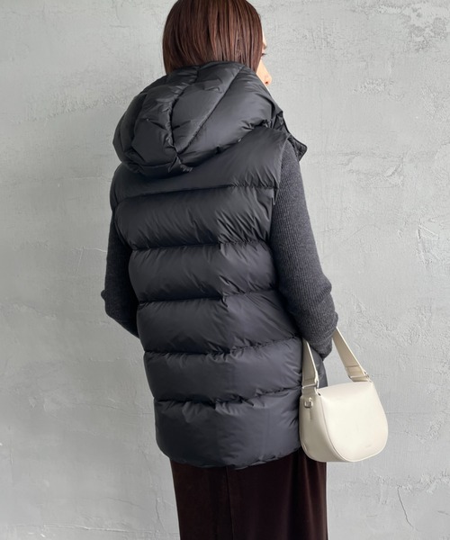 TATRAS/タトラス] POSEIDONE フードダウンベスト（ダウンベスト