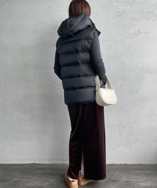 TATRAS/タトラス] POSEIDONE フードダウンベスト（ダウンベスト