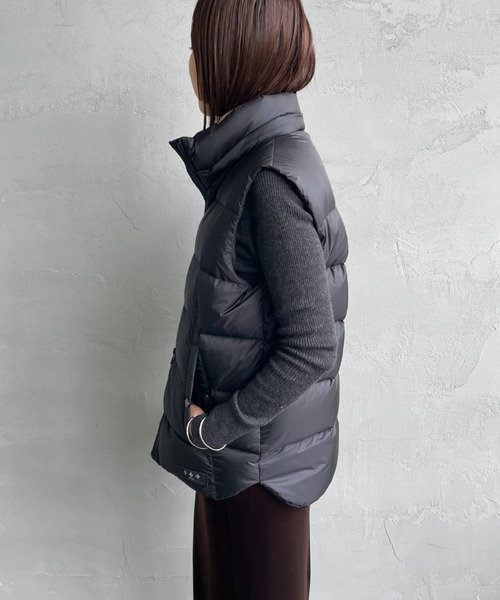 TATRAS/タトラス] POSEIDONE フードダウンベスト（ダウンベスト