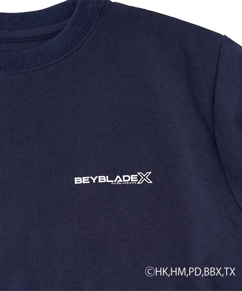セール】【SKIT0LY】【BEYBLADE X】プリント長袖Tシャツ（T