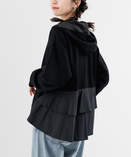 ANNA LUNA（アンナルナ）の「【ANNA LUNA】 異素材切替 フリル