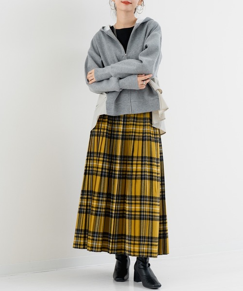 ANNA LUNA（アンナルナ）の「【ANNA LUNA】 異素材切替 フリル