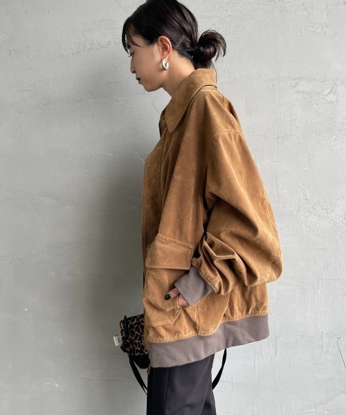 ARMY TWILL/アーミーツイル] 別注 ヴィーガンレザー A-2フライト