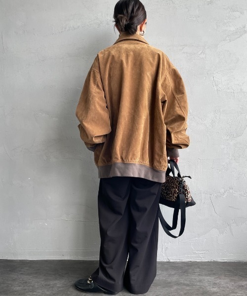 ARMY TWILL/アーミーツイル] 別注 ヴィーガンレザー A-2フライト