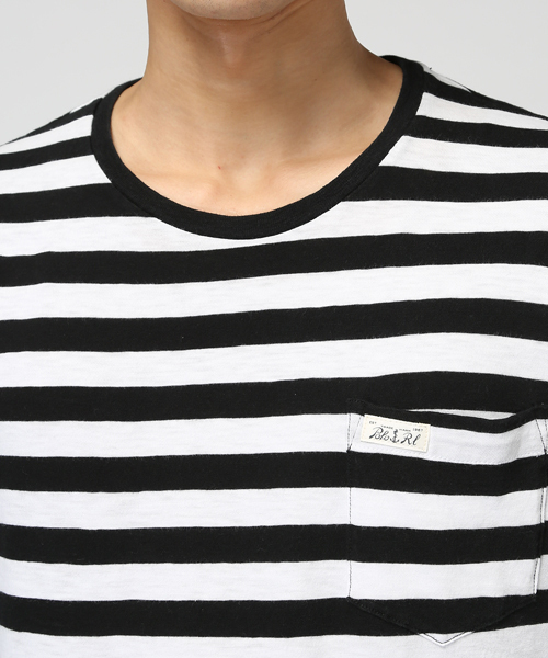 POLO RALPH LAUREN(ポロ ラルフ ローレン)の「ストライプド ロングスリーブド Tシャツ(Tシャツ/カットソー・メンズ・ブルー系その他/ブラック系その他・X-SMALL/LARGE/SMALL/X-LARGE/XX-LARGE/MEDIUM)」の3枚目の写真
