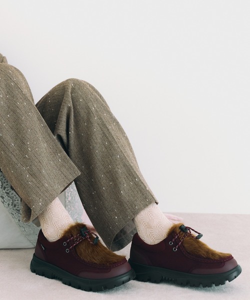SHAKA ファー付き チロル モック シューズ TRAIL TYROL FUR MOC EX
