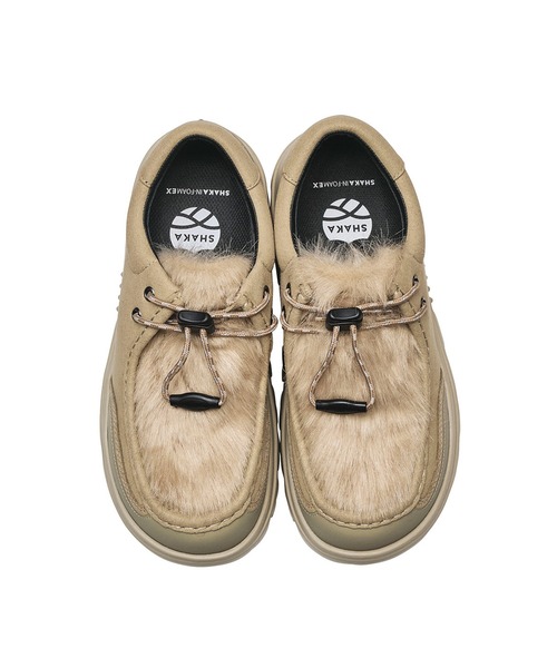セール】SHAKA ファー付き チロル モック シューズ TRAIL TYROL FUR