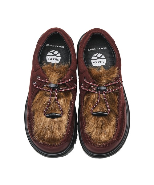 SHAKA ファー付き チロル モック シューズ TRAIL TYROL FUR MOC EX