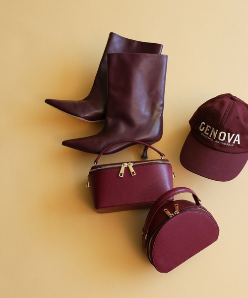 PELLICO SUNNY（ペリーコサニー）の「【PELLICO SUNNY】ポインテッドブーツ（ブーツ・レディース・ボルドー/ブラック・37inch/38inch）」の3枚目の写真