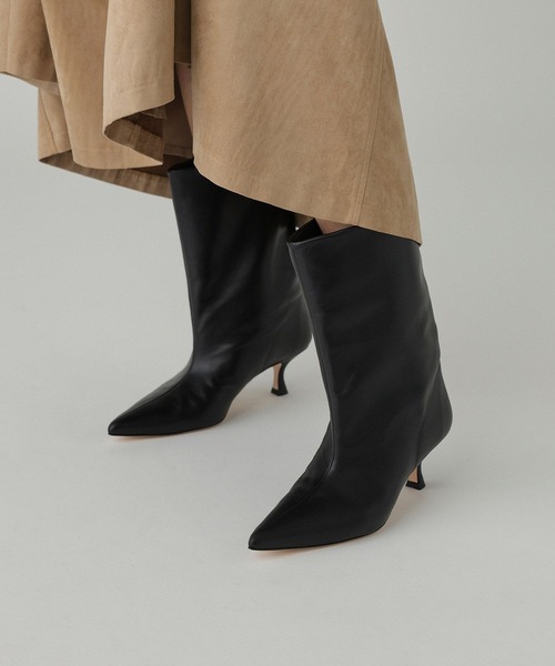 PELLICO SUNNY（ペリーコサニー）の「【PELLICO SUNNY】ポインテッドブーツ（ブーツ・レディース・ボルドー/ブラック・37inch/38inch）」の5枚目の写真