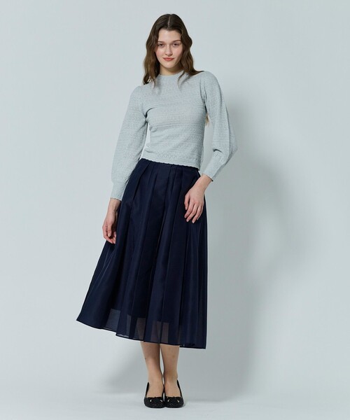 TOCCA（トッカ）の「MOONLIT MUSE ニットプルオーバー（ニット/セーター・レディース・アイボリー系/ブラック系/ライトグリーン系・MEDIUM/SMALL）」の6枚目の写真