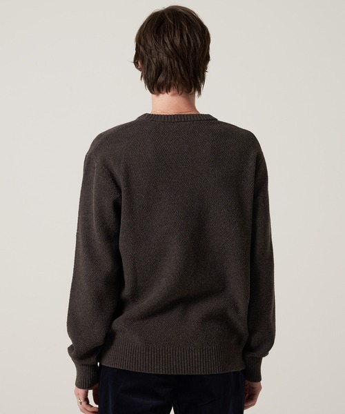 Eddie Bauer（エディーバウアー）の「モジュラー テクスチャー ステッチセーター（ニット/セーター・メンズ・ネイビー/チャコール/ボルドー・XXL/XL/L/M/S）」の17枚目の写真